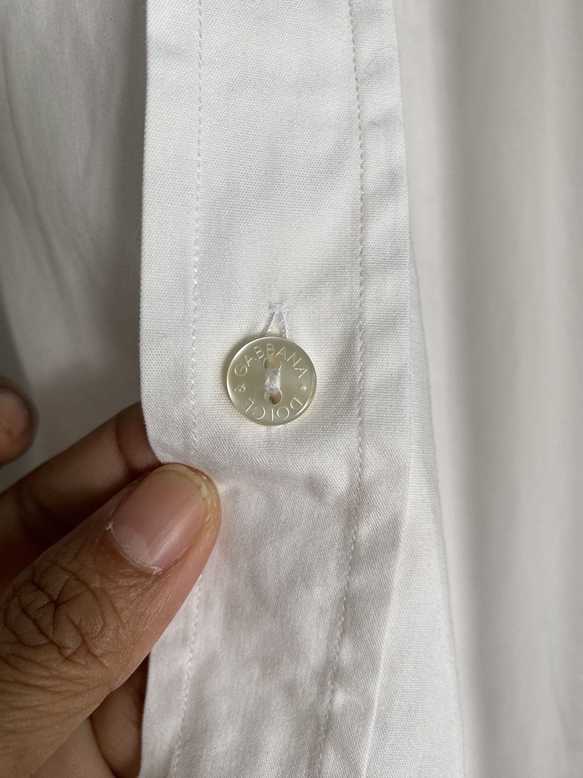 Dolce & Gabbana DOLCE & GABBANA® Men Formal White Shirt Size US XL / EU 56 / 4 - 10 Thumbnail