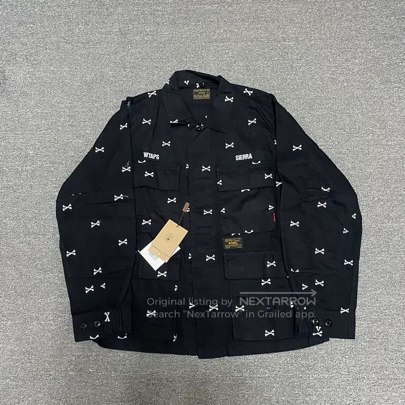 Vans × Wtaps Vans Vault x WTAPS BDU LS Bones Jacket - Black | Grailed