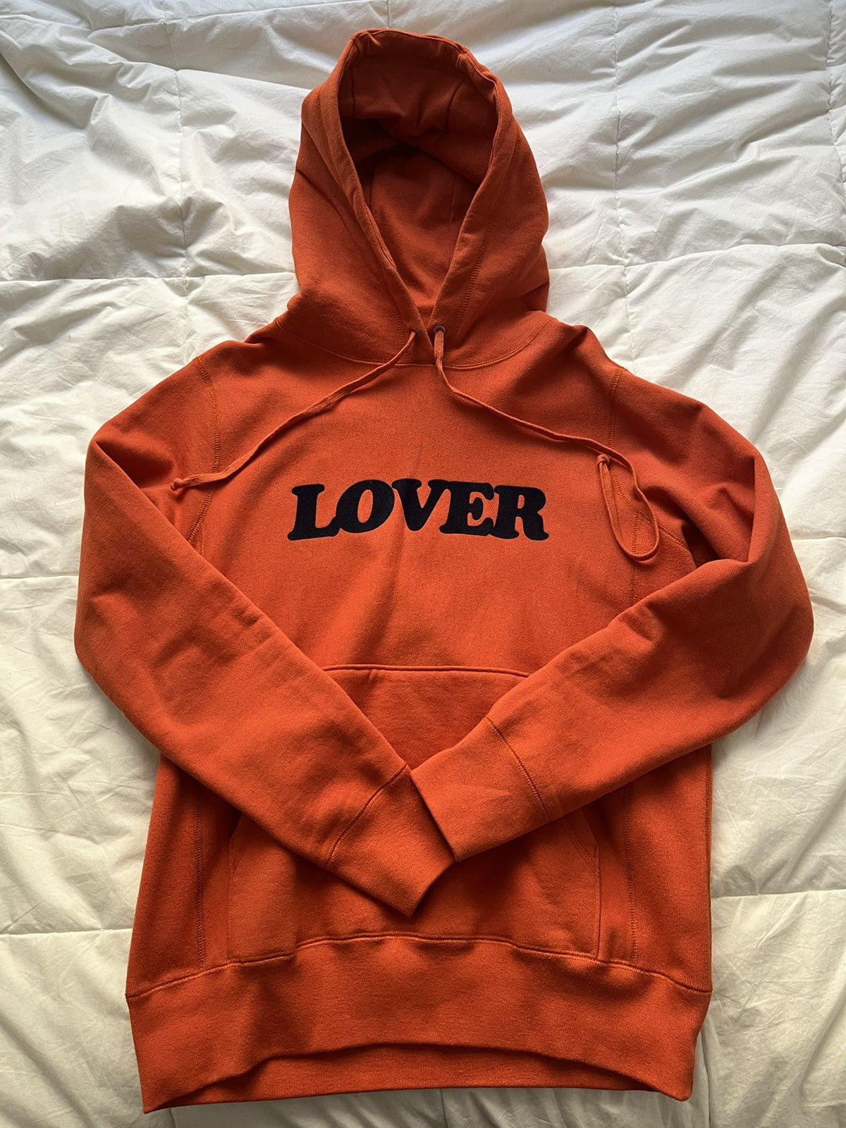 image of Bianca Chandon Lover Hoodie in Orange, Men's (Size Small)