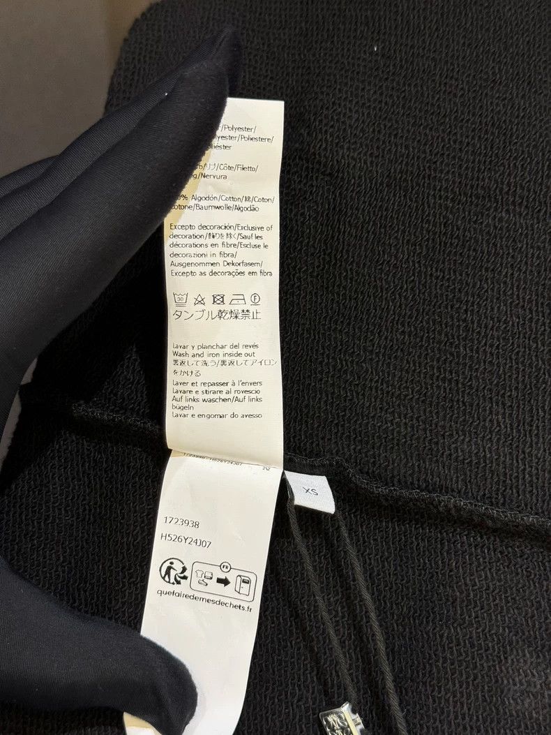 Loewe LOEWE Cotton letter embroidery round neck hoodie Size XS / US 0-2 / IT 36-38 - 5 Thumbnail