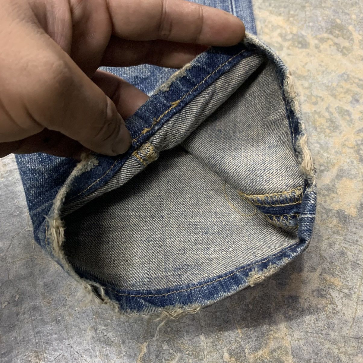 Levi's × Levi's Vintage Clothing × Vintage Vintage Levis 501 Jean nice faded custom denim Size US 30 / EU 46 - 10 Thumbnail