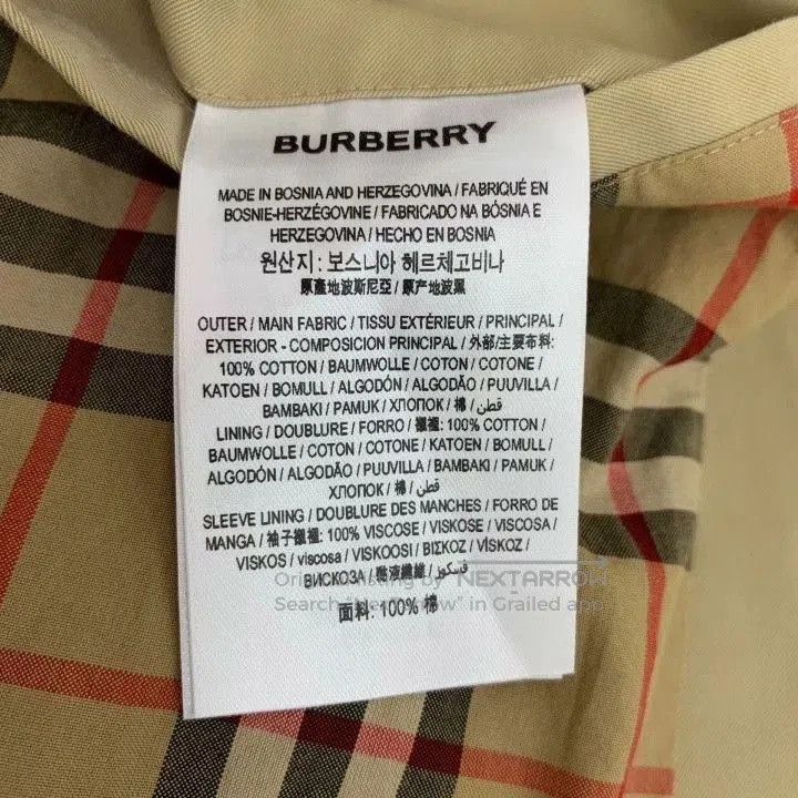 Burberry Burberry Brown Cotton Trench Coat M. Size US M / EU 48-50 / 2 - 6 Thumbnail