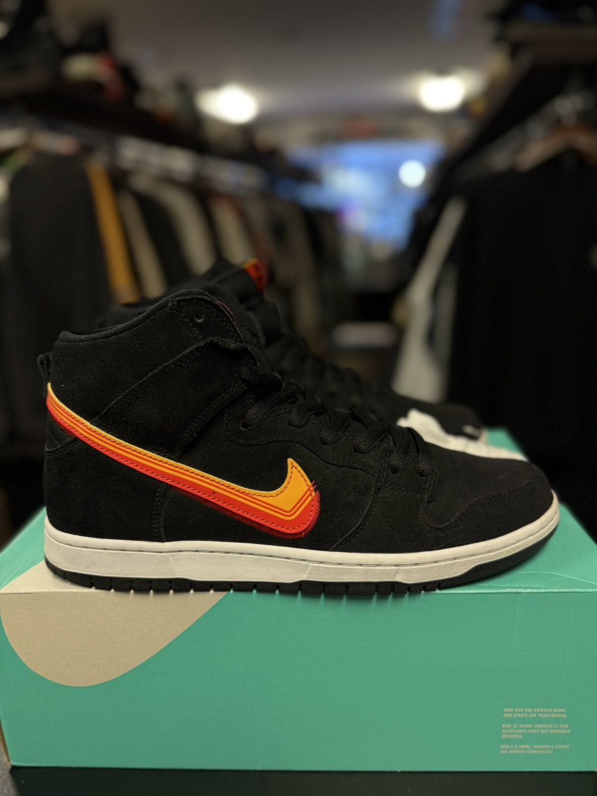Nike Nike Dunk SB High Truck It Size 11 BQ6826-003 Black Size US 11 / EU 44 - 1 Thumbnail