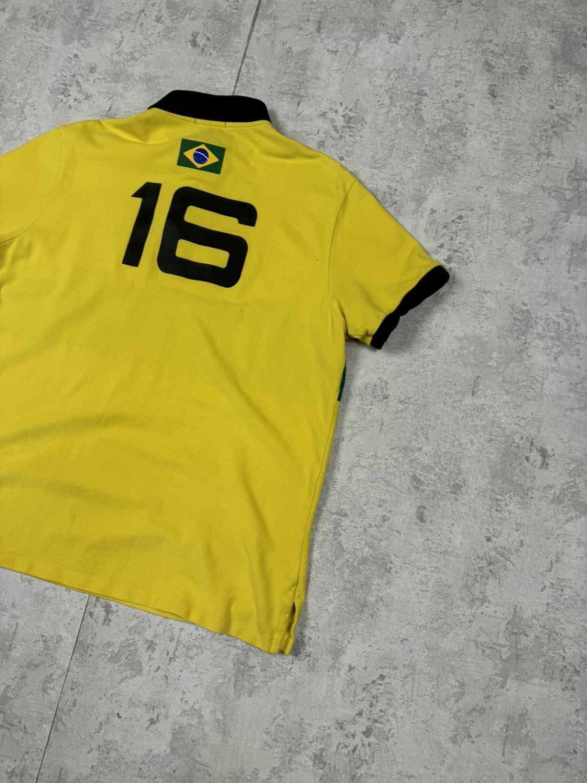 Polo Ralph Lauren Polo Ralph Lauren Brasil Polo Big Pony 16 Brazil Flag SizeXL Size US XL / EU 56 / 4 - 7 Thumbnail