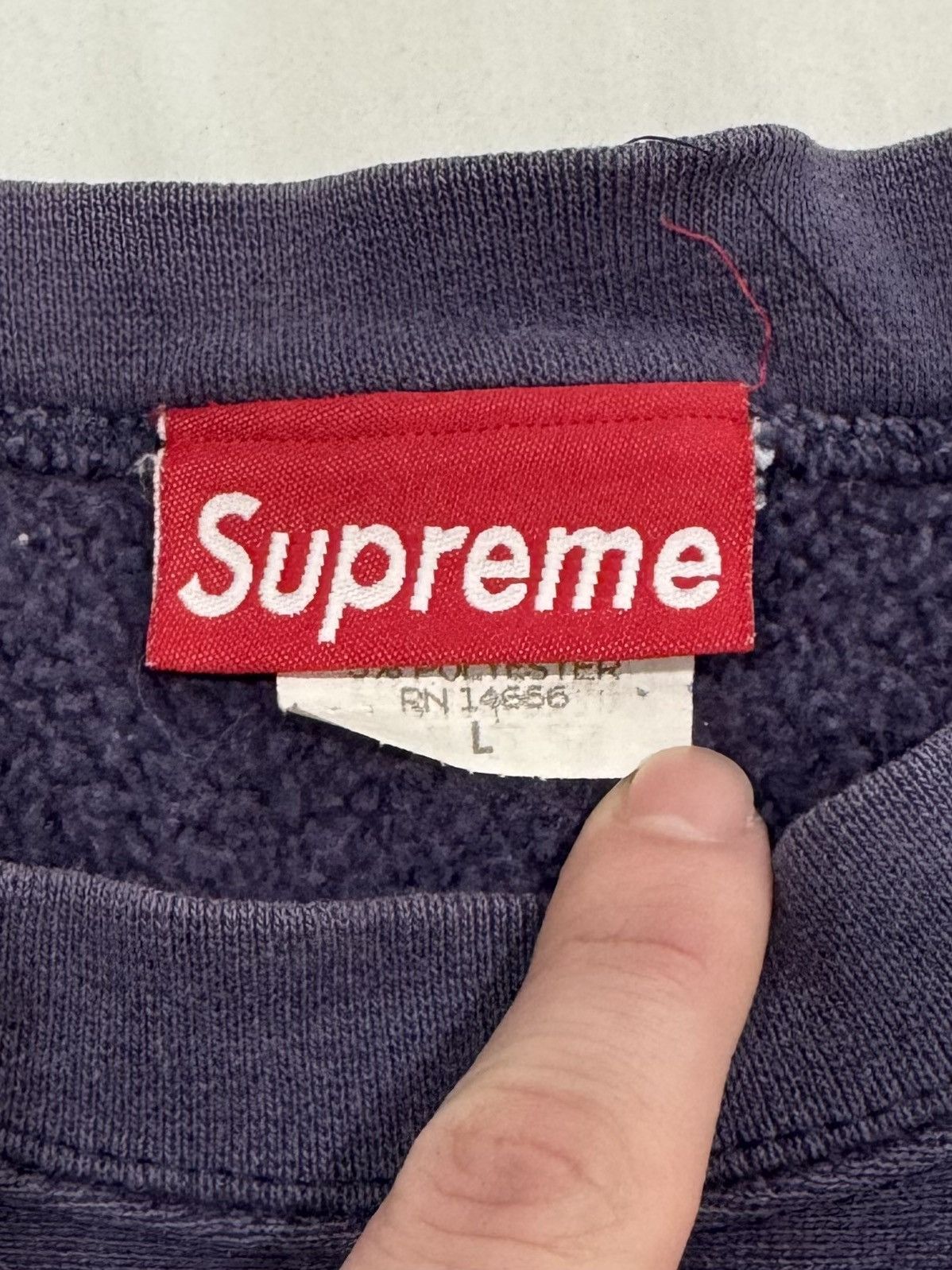 Supreme Supreme Chief Crewneck 1995 Size US L / EU 52-54 / 3 - 3 Thumbnail