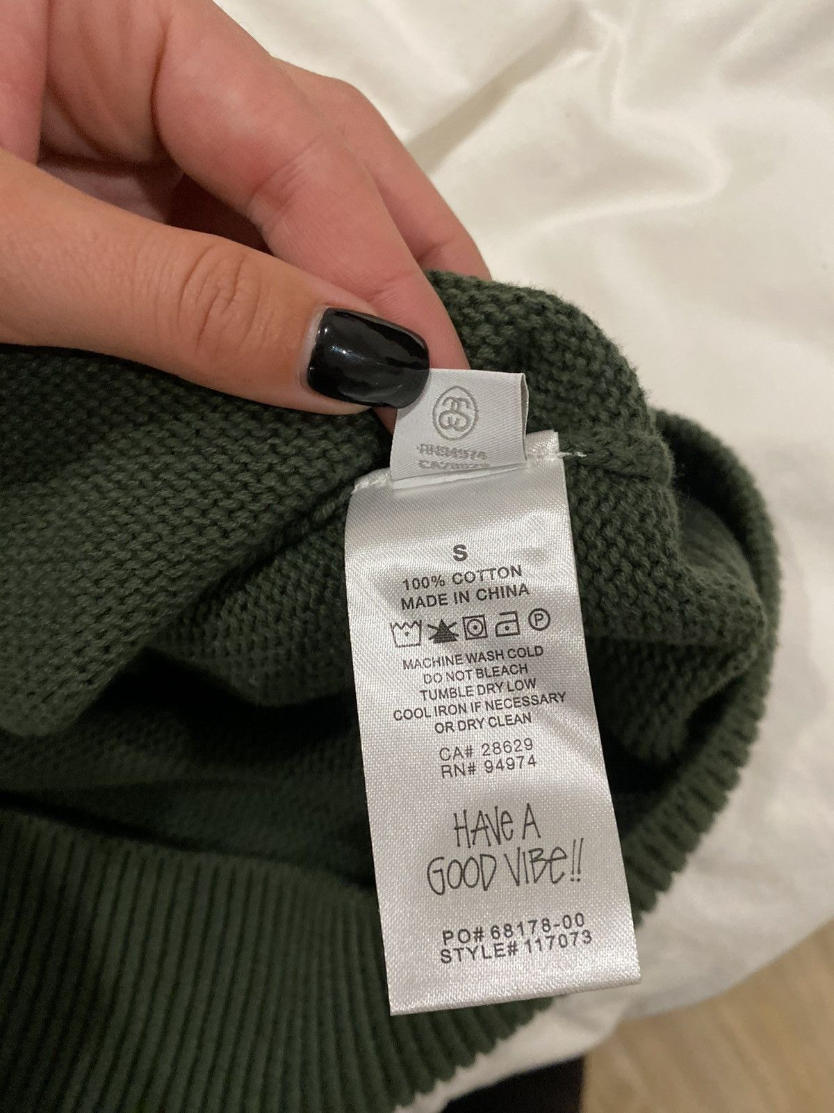 Stussy Stussy Knit Swirly S Logo Sweater | Grailed