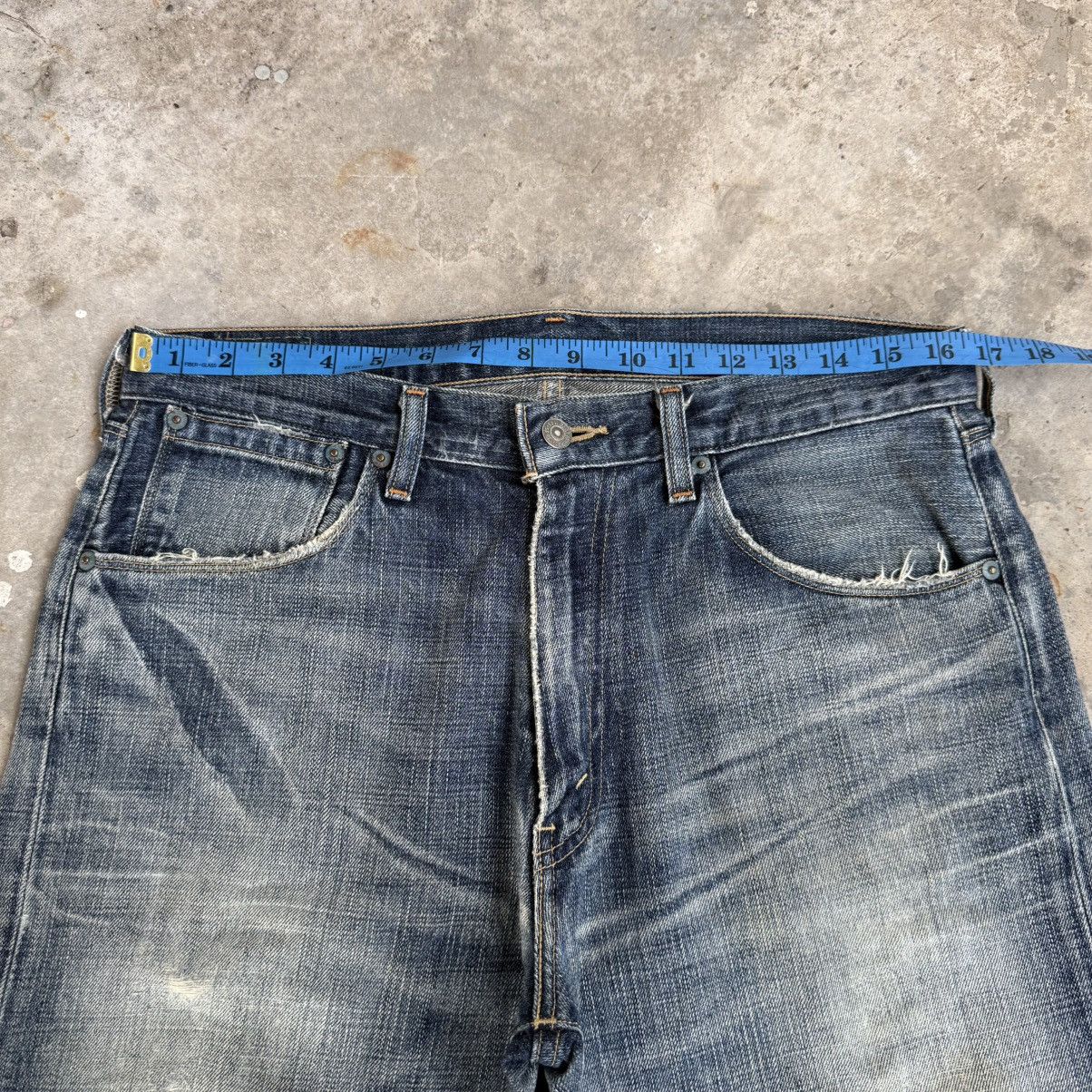 Levi's Vintage Clothing Vintage Levi's 553 Faded StoneWash Denim Jean Pants W33x34.5 Size US 33 - 4 Thumbnail