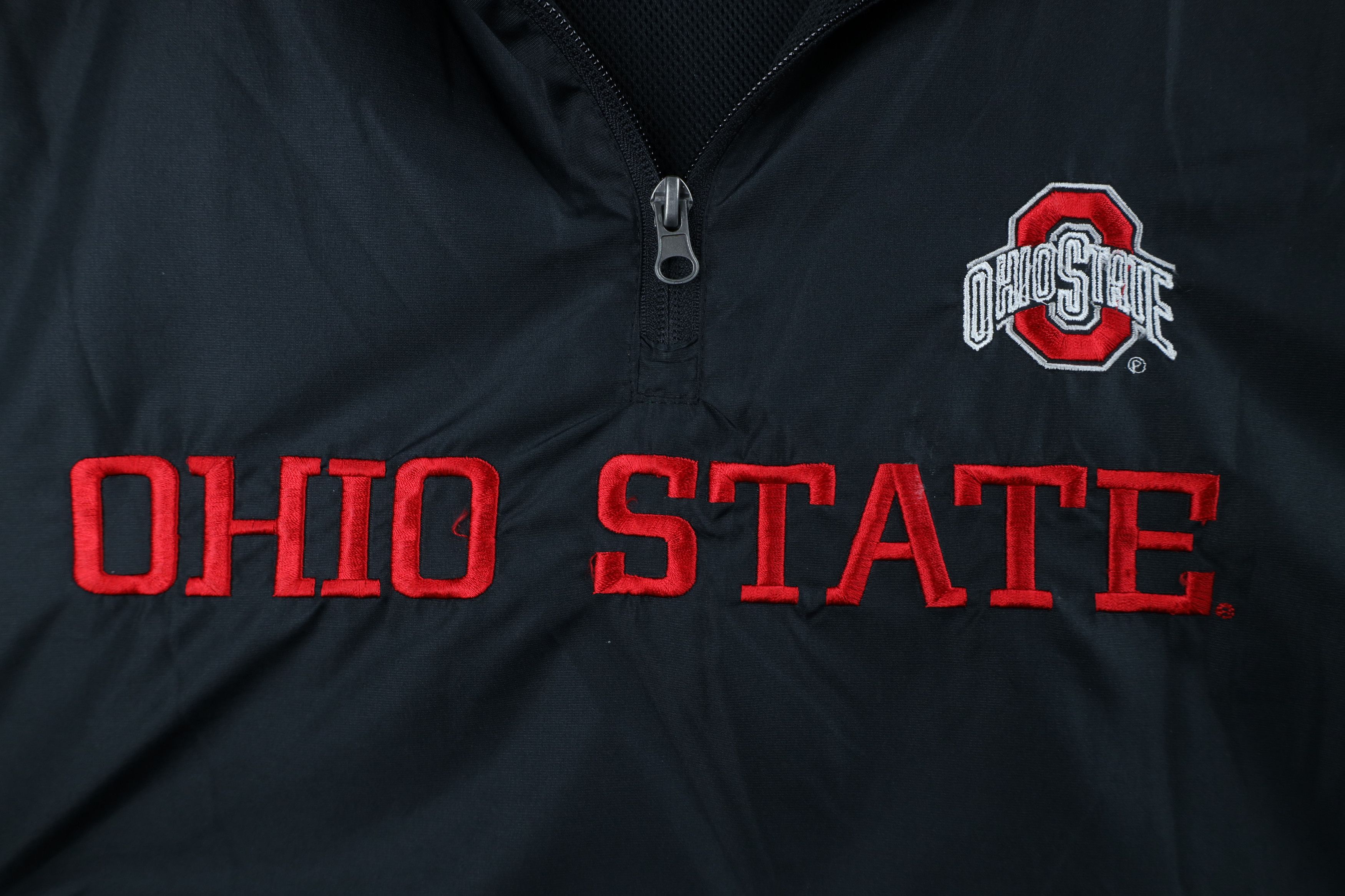 Vintage Ohio State University Pullover Windbreaker Jacket Menswear