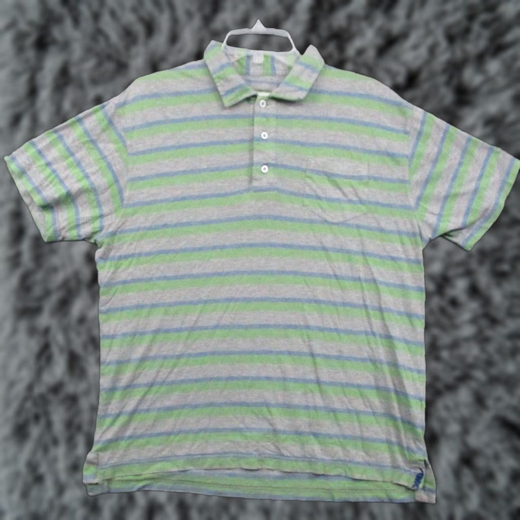 Mountain Khakis VINTAGE Mountain Khakis Jackson Hole Polo Shirt Mens Pocket Multi Stripe Medium Size US M / EU 48-50 / 2 - 1 Thumbnail