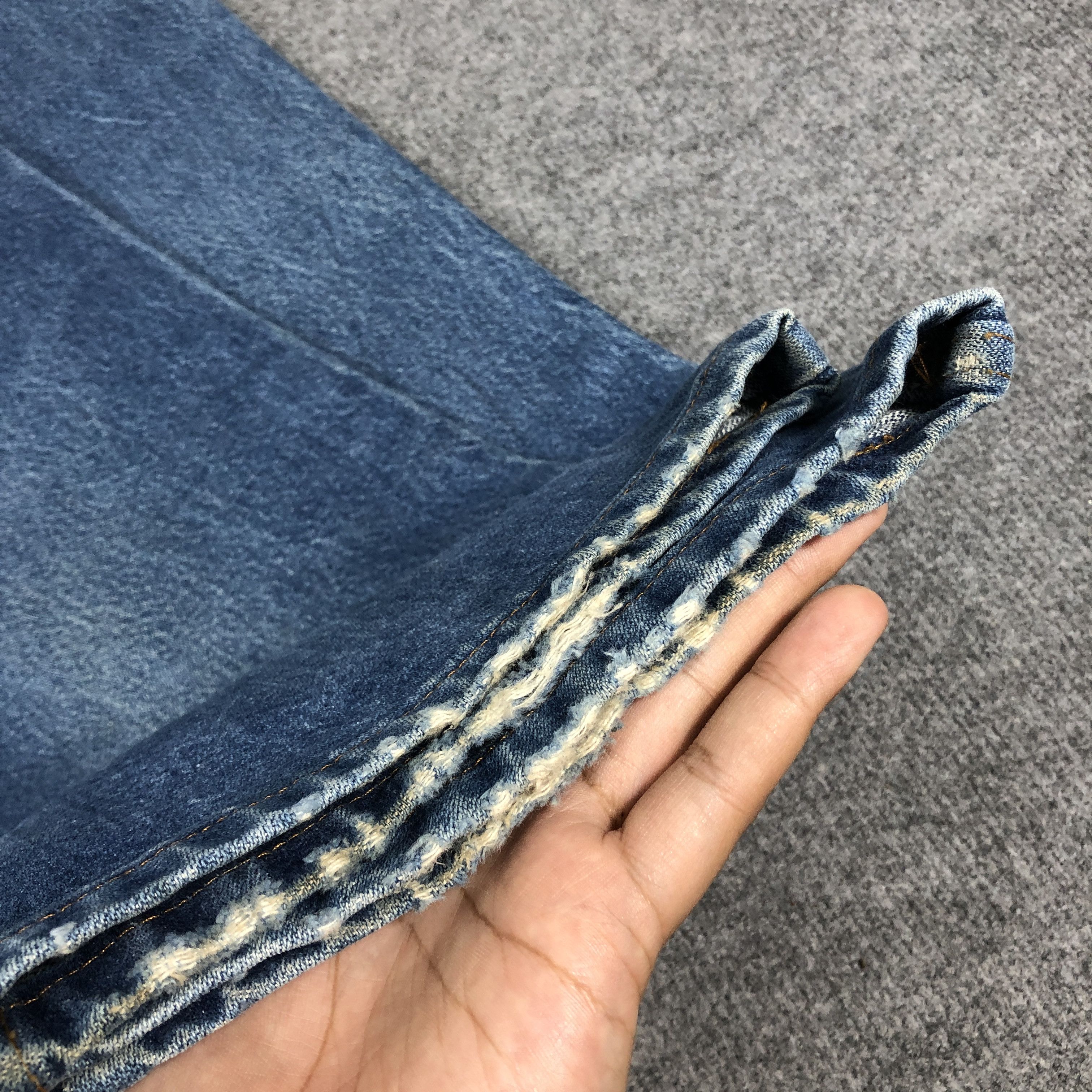 Vintage × Wrangler Vintage Wrangler Jeans Dirty L1037 Size US 33 - 5 Thumbnail
