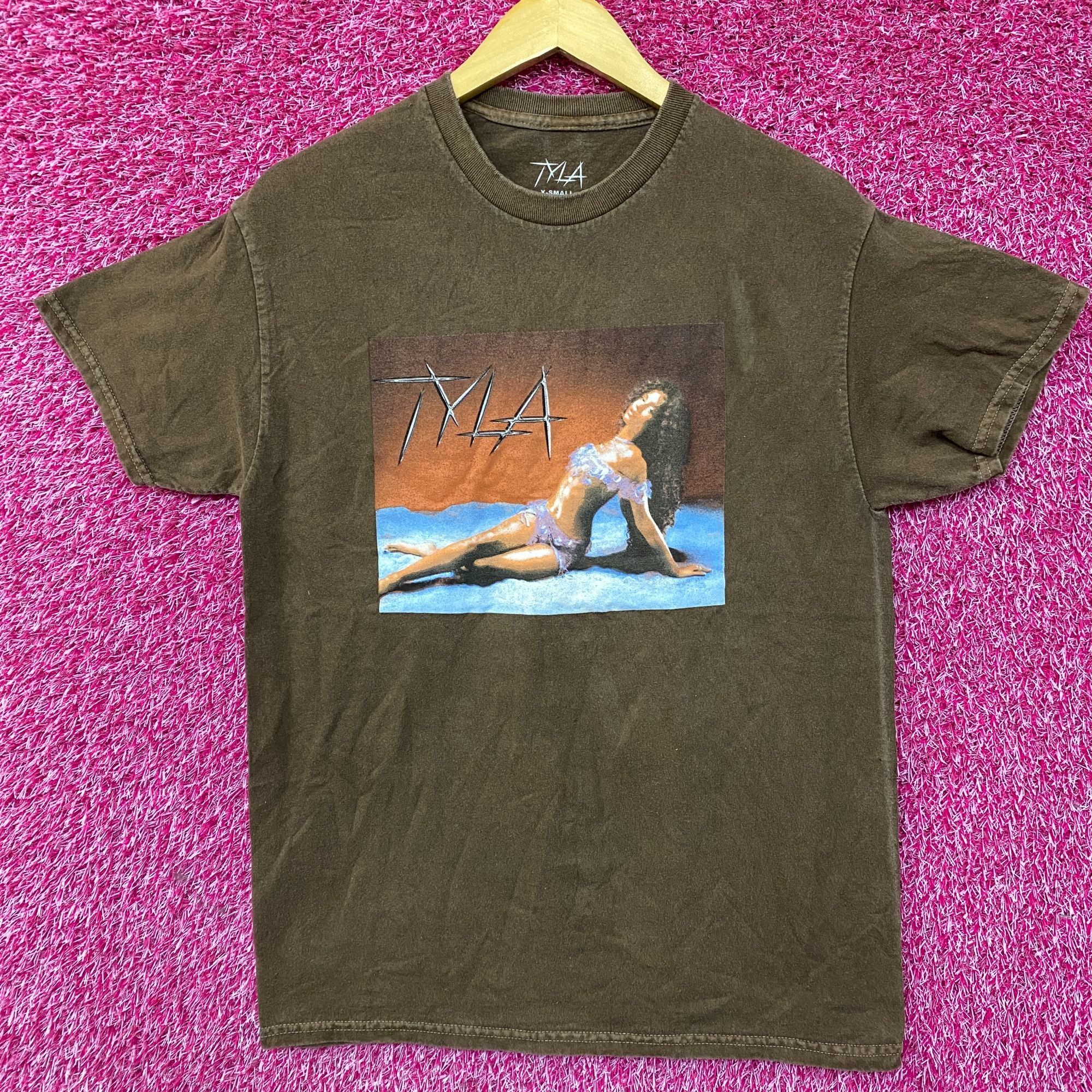 Other Tyla Self Titled Album Water T-Shirt Extra Small Size US XS / EU 42 / 0 - 1 Thumbnail
