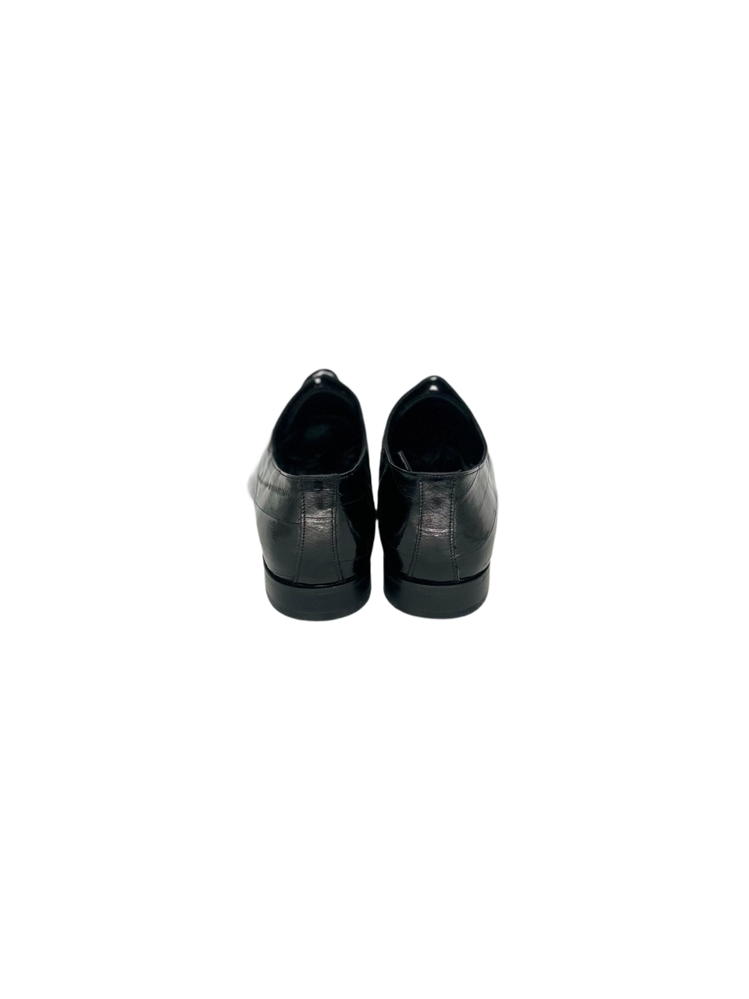 Patrick Cox Patrick Cox Black Eel Skin Leather Shoe Size US 9 / EU 42 - 6 Thumbnail