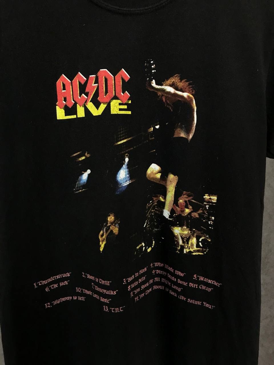 Band Tees AC/DC vintage rock band tee Size US L / EU 52-54 / 3 - 3 Thumbnail