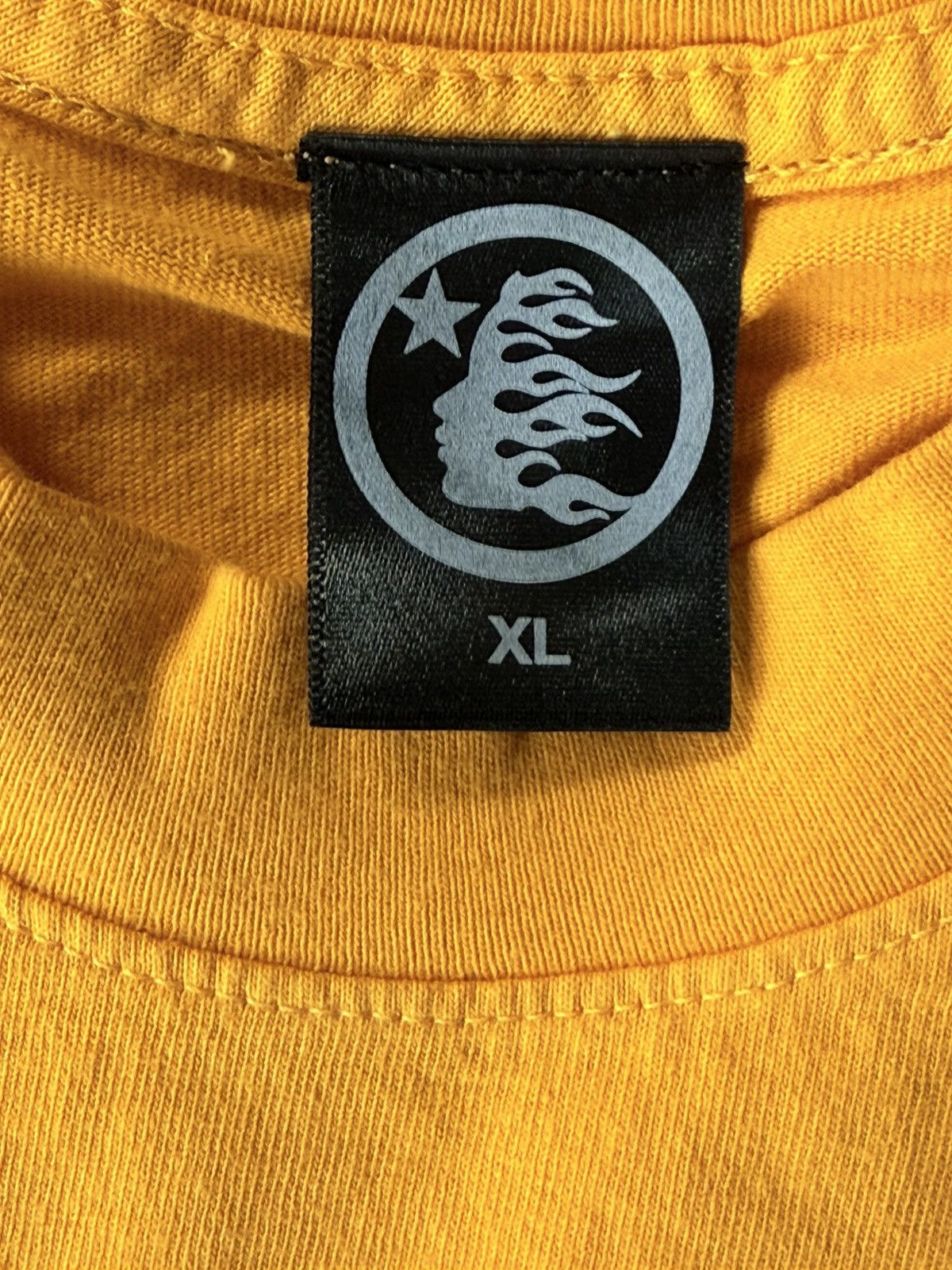 HELLSTAR Hellstar Jesus Emblem Tee Yellow Green size XL Size US XL / EU 56 / 4 - 4 Thumbnail