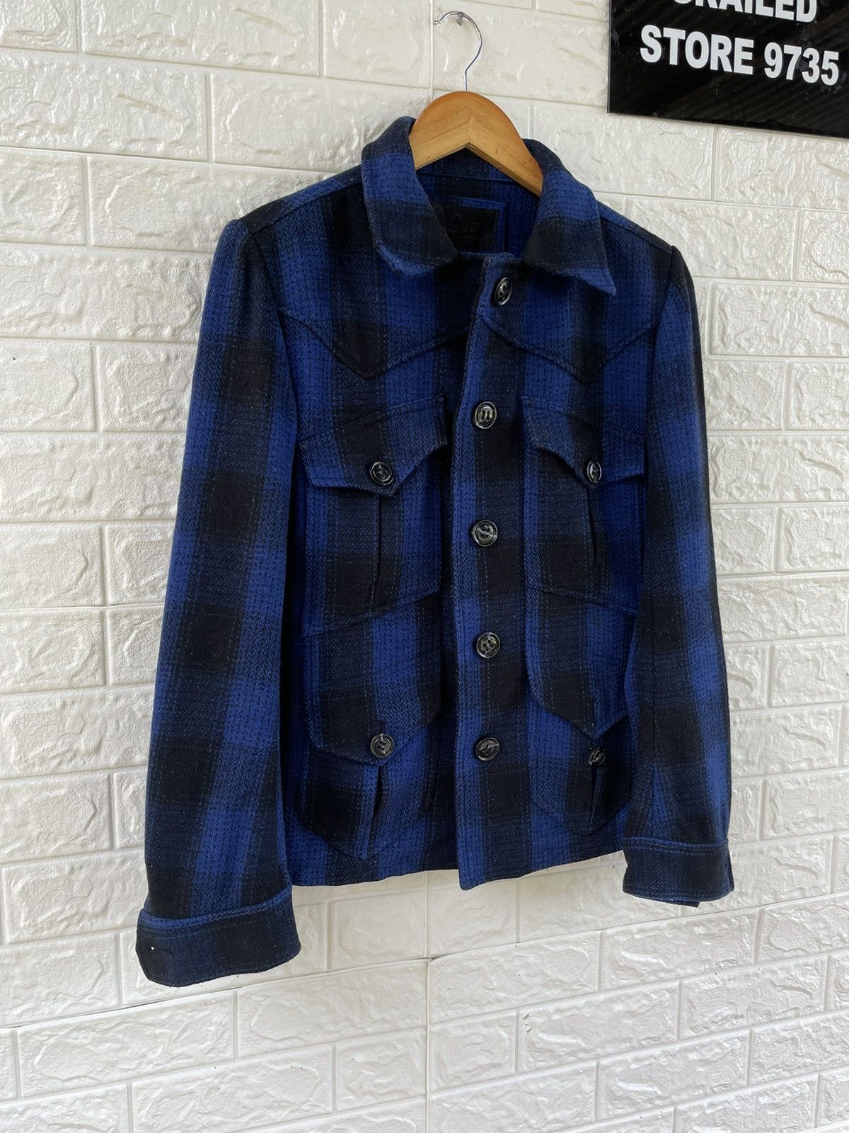 Japanese Brand × Vintage Vintage Wool Jacket Size US S / EU 44-46 / 1 - 3 Thumbnail
