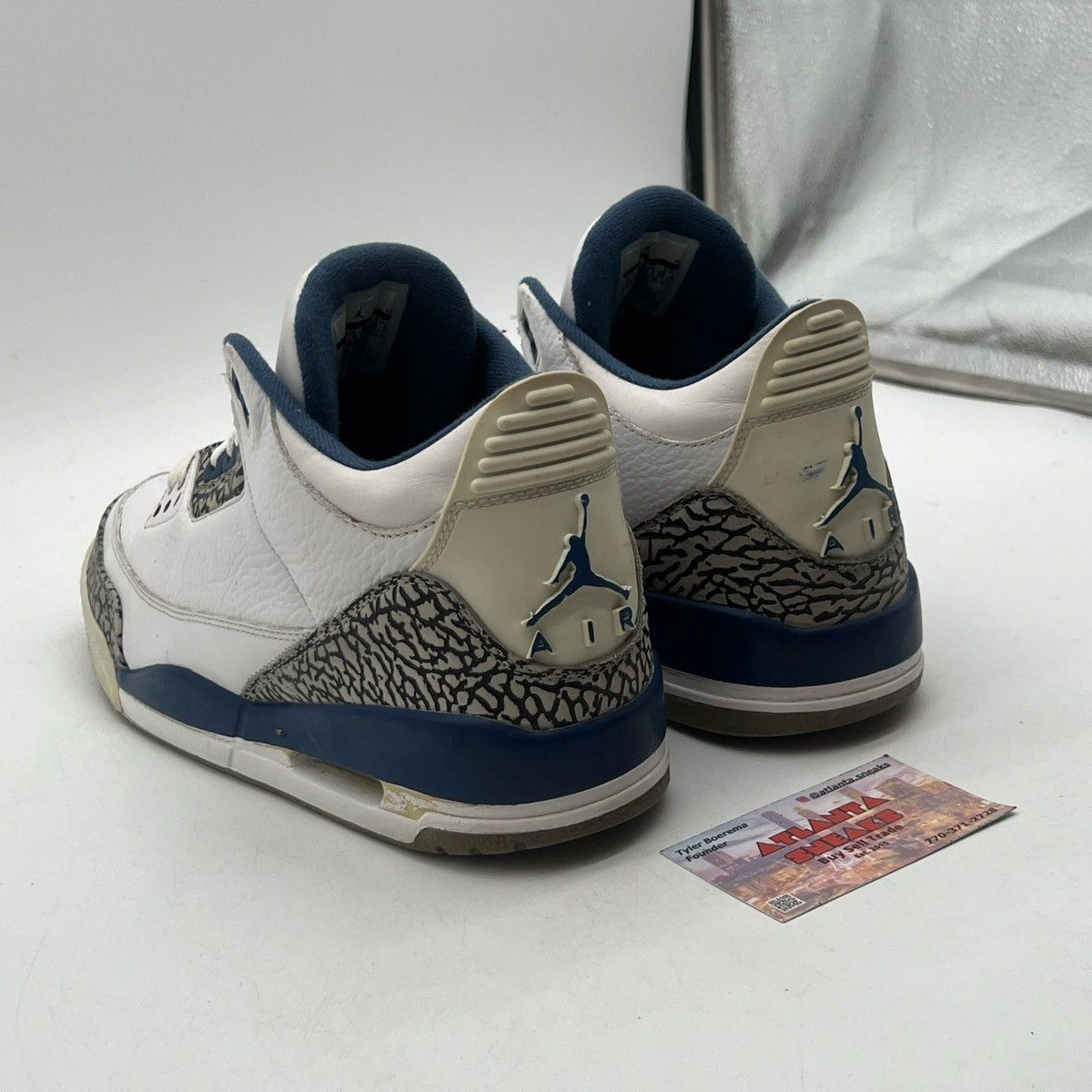 Jordan Brand Air Jordan 3 true blue Size US 10.5 / EU 43-44 - 4 Thumbnail