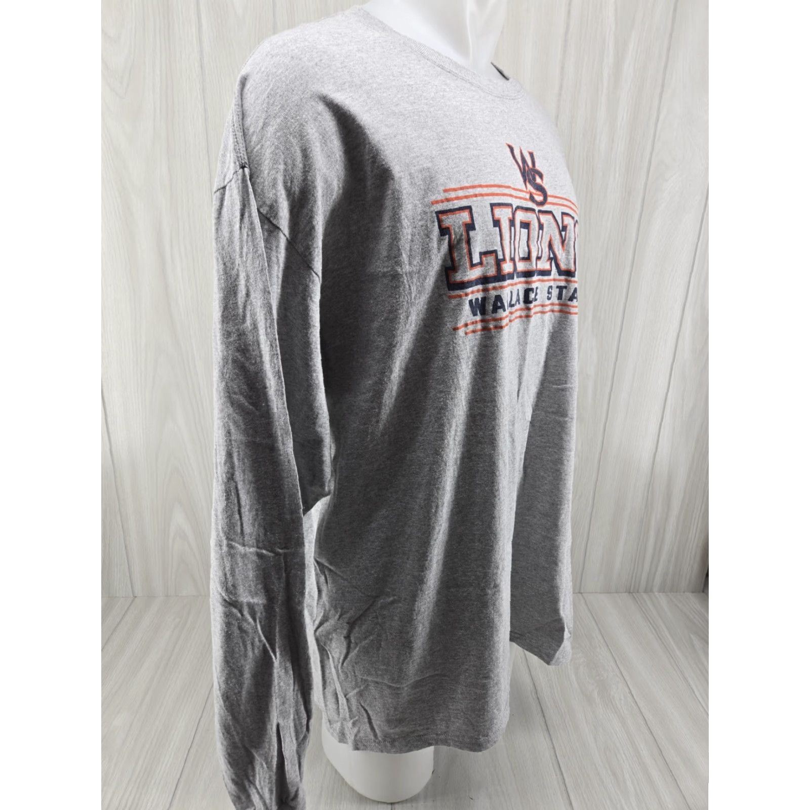 Champion Champion Wallace State Community College Shirt Mens 2XL Gray Long Sleeve Size US XXL / EU 58 / 5 - 6 Thumbnail