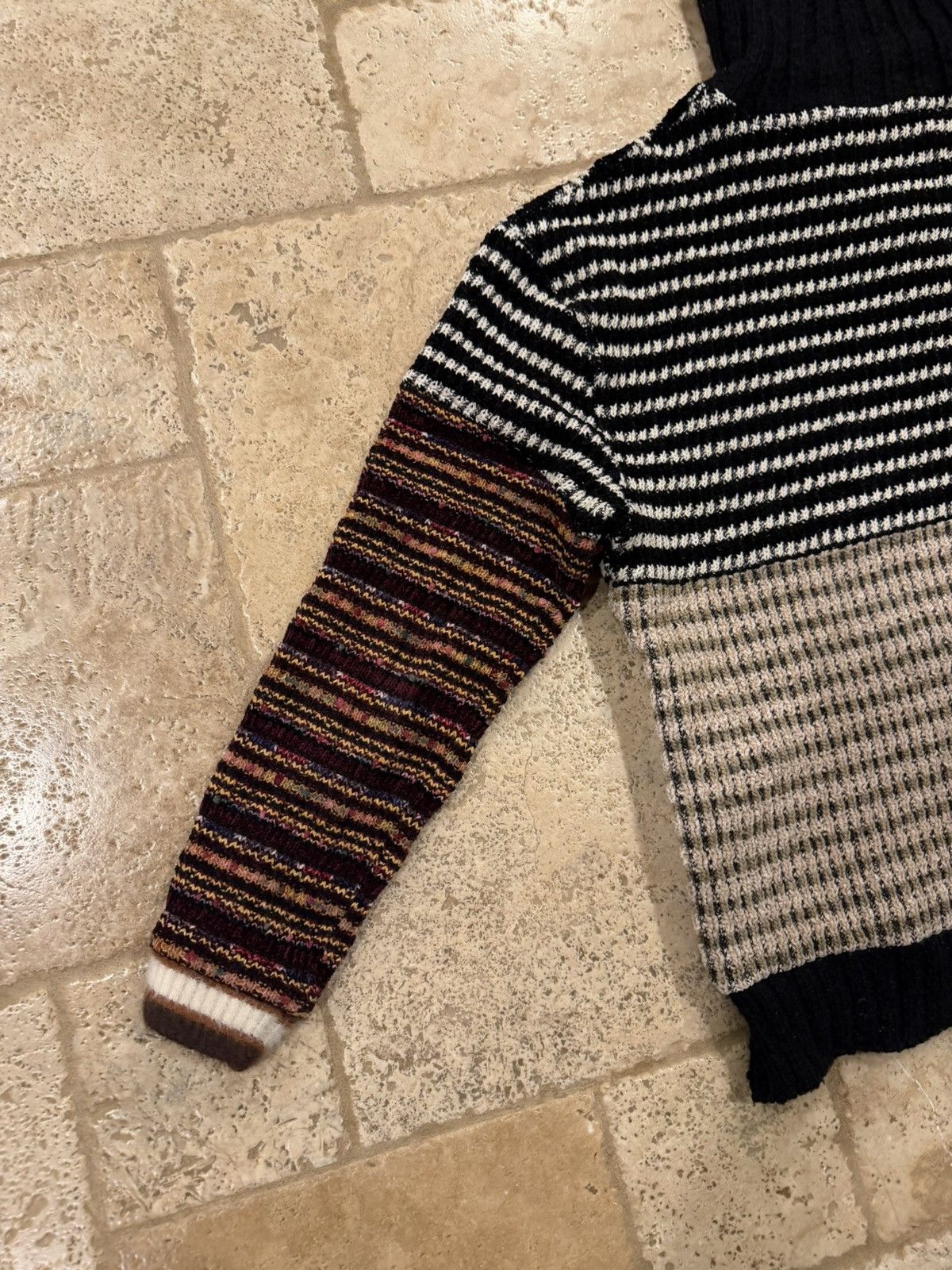 Andersson Bell Andersson Bell Multi Color Zip Up Cardigan Sweater Size US XL / EU 56 / 4 - 13 Thumbnail