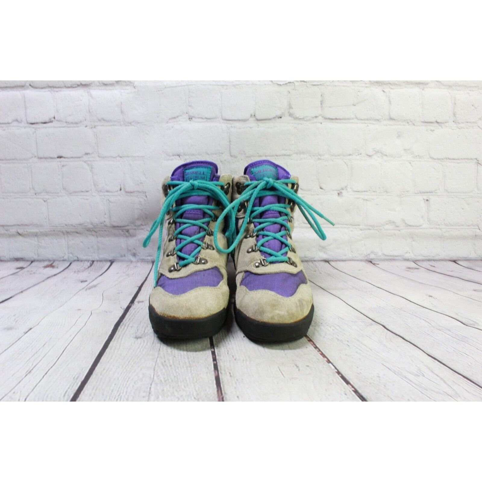 Merrell × Vintage Vintage Merrell Spectrum Suede Air Cushion Hiking Boots Size US 7 / IT 37 - 5 Thumbnail