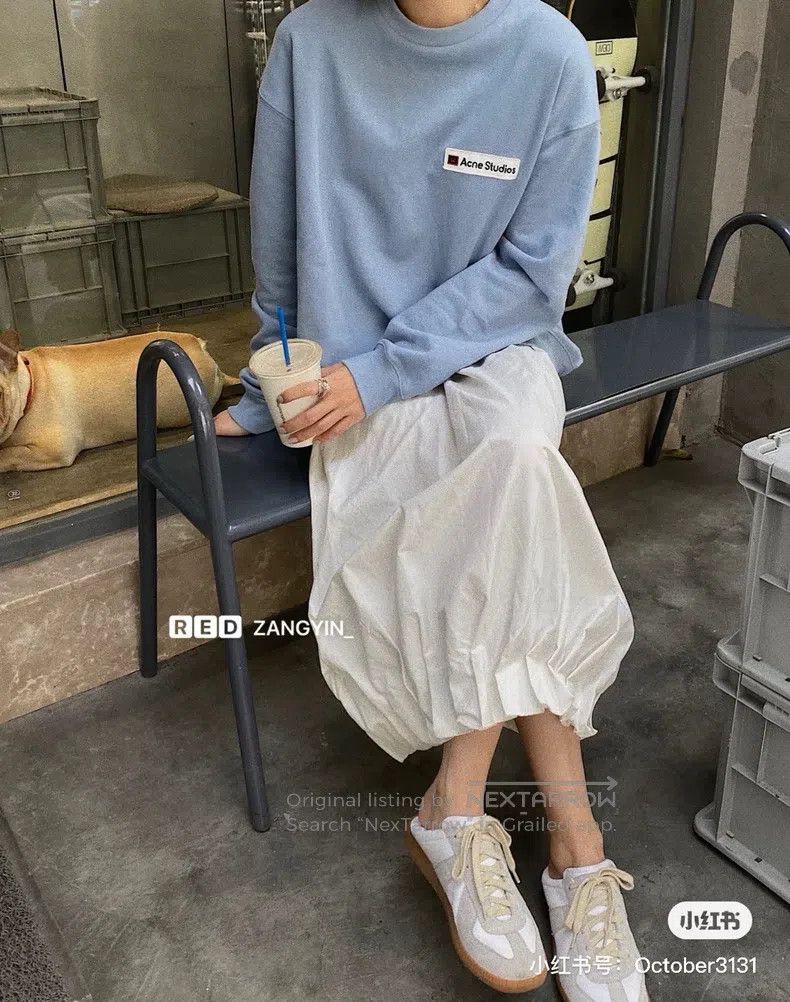 Acne Studios Acne Studios Blue Sweatshirt Size S / US 4 / IT 40 - 5 Thumbnail