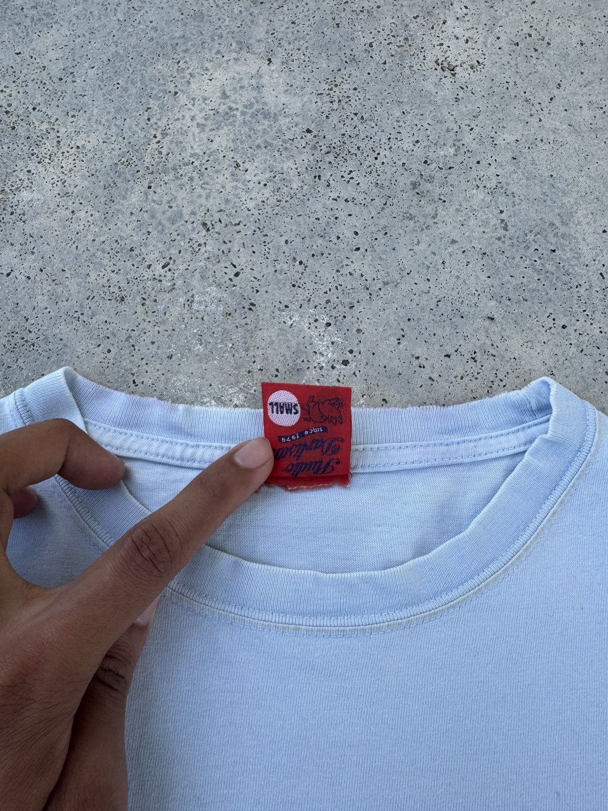 Studio D'Artisan Distressed Studio D'Artisan Pig Tees Light Blue Size US S / EU 44-46 / 1 - 7 Thumbnail