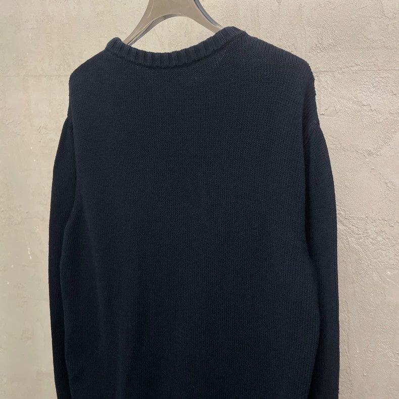 Loewe loewe Black tassel logo round-neck knitted sweater 2506-Nex Size US XS / EU 42 / 0 - 4 Thumbnail