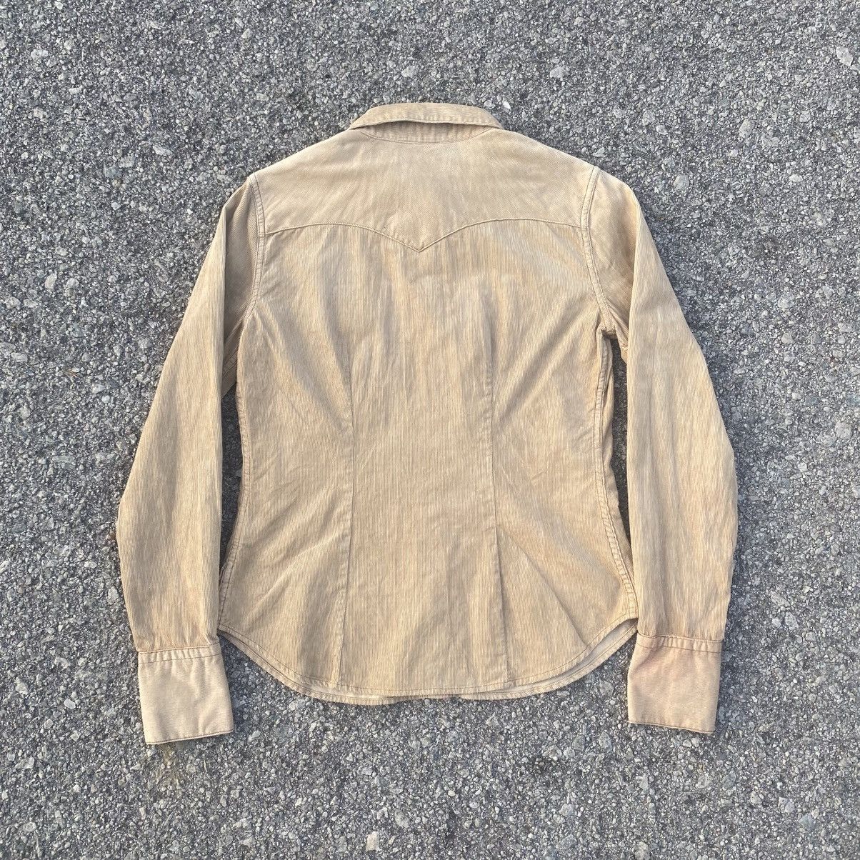 Polo Ralph Lauren 1990s Polo Denim Company RRL Cord Western Shirt Size S / US 4 / IT 40 - 3 Thumbnail