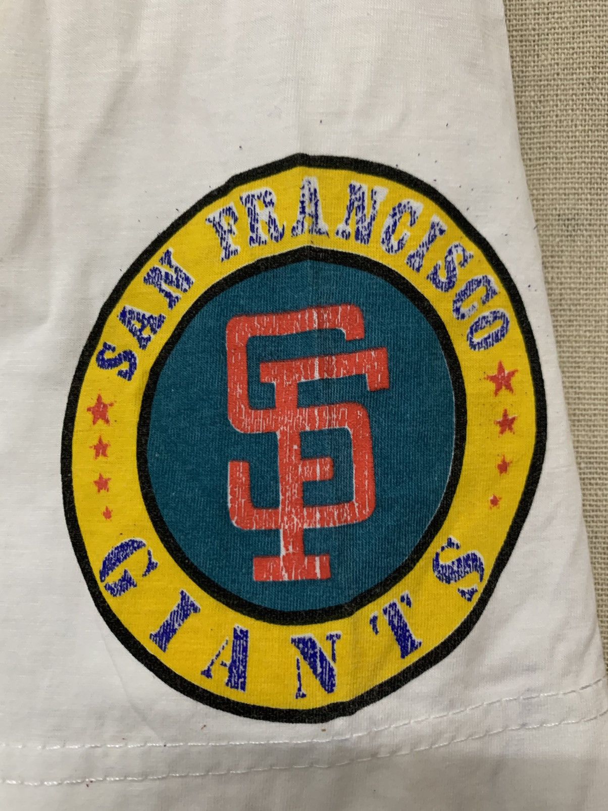 Chocolate × Vintage VINTAGE CHOCOLATE X SAN FRANCISCO BASEBALL TEAM BIG PRINTS Size US L / EU 52-54 / 3 - 5 Thumbnail