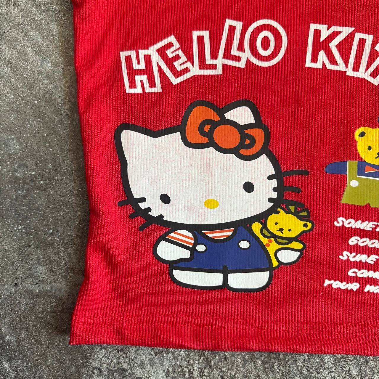 Vintage Hello Kitty Super Sexy Glamour Y2K Vintage Tank Top Size S / US 4 / IT 40 - 5 Thumbnail