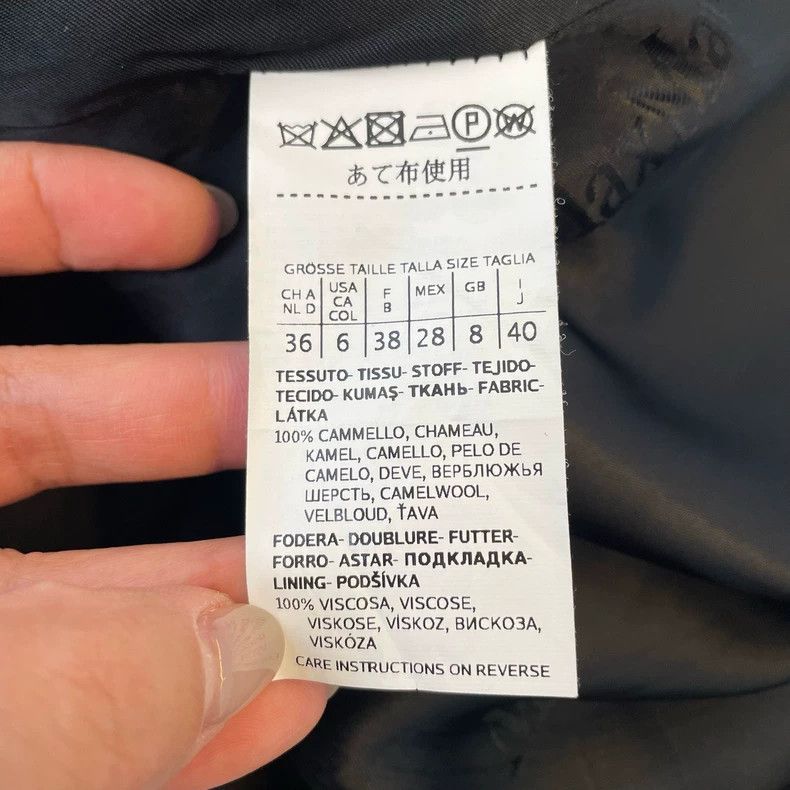 Max Mara Max Mara Black mid-length bathrobe cashmere coat Size M / US 6-8 / IT 42-44 - 4 Thumbnail