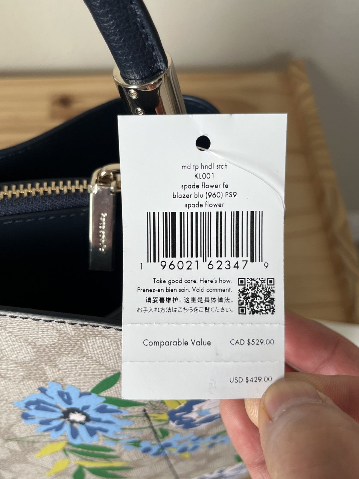 Kate Spade Kate Spade Spade Flower Floral Medium Top Handle Satchel Size ONE SIZE - 8 Thumbnail