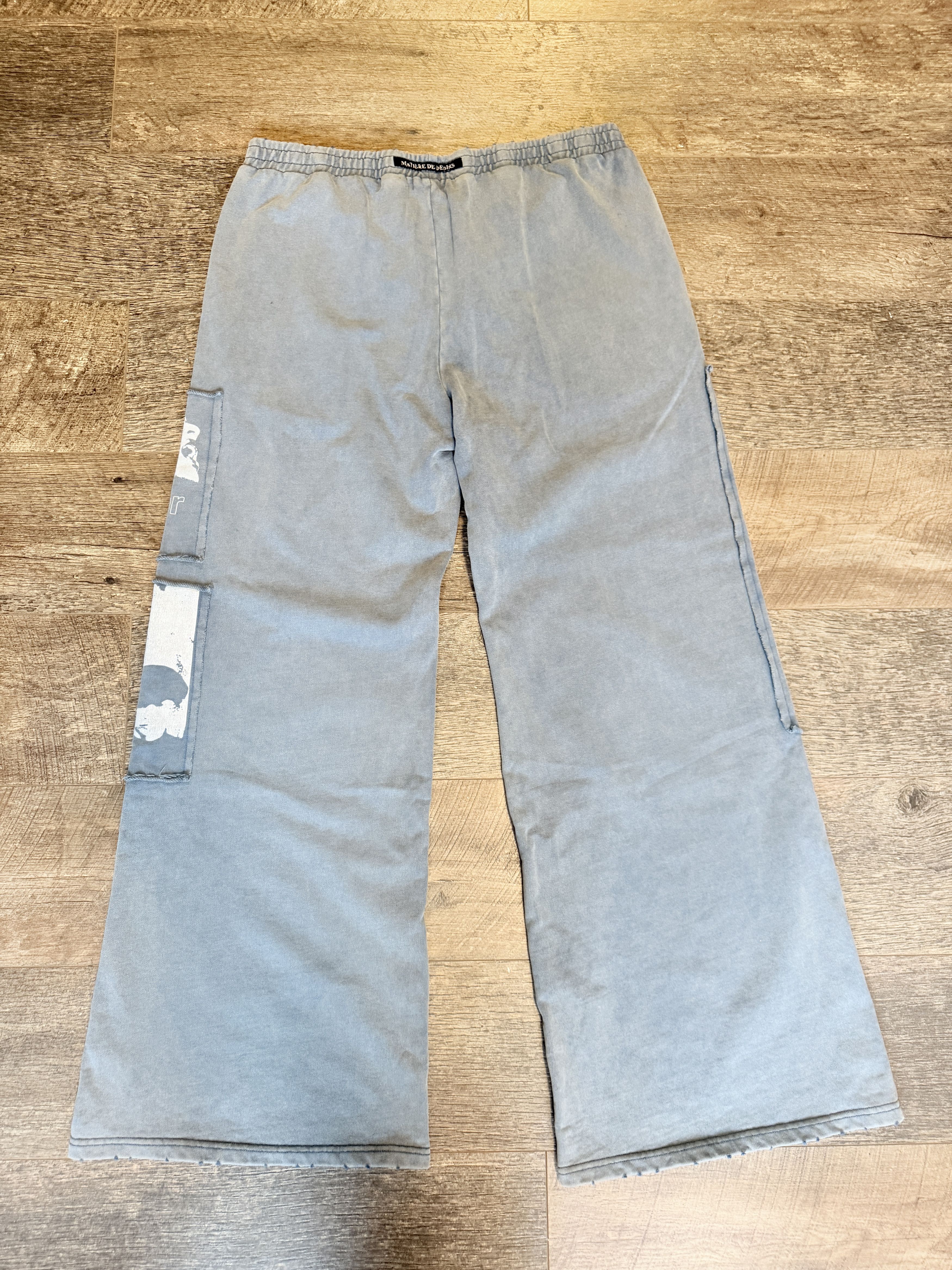 Other Matière De Désirs Encore Sweatpants Washed Blue Size US 38 / EU 54 - 3 Thumbnail