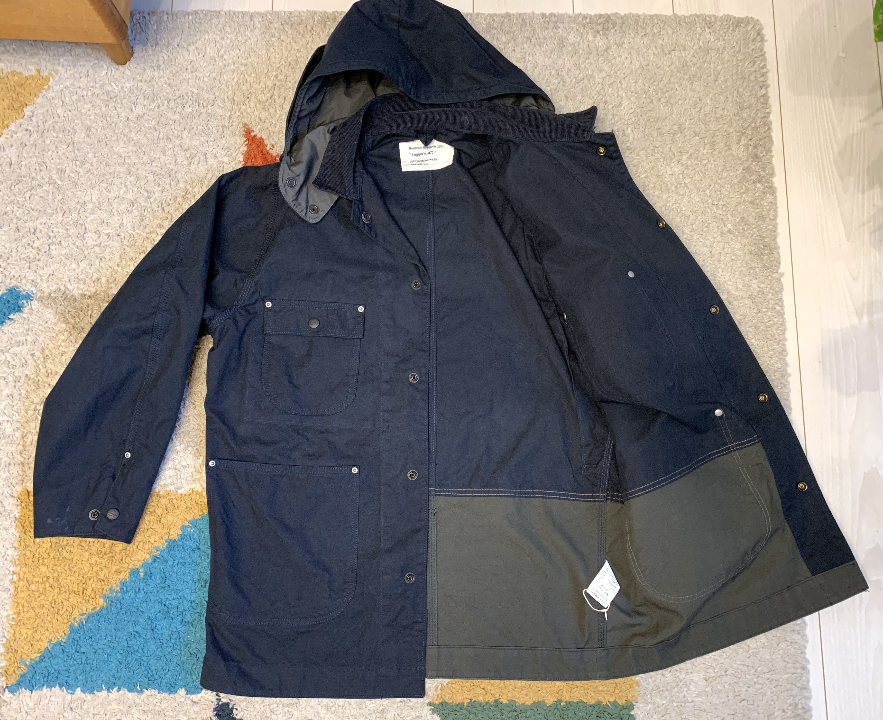 Mountain Research 2021ss Logger Jacket, size M (fits M/L)