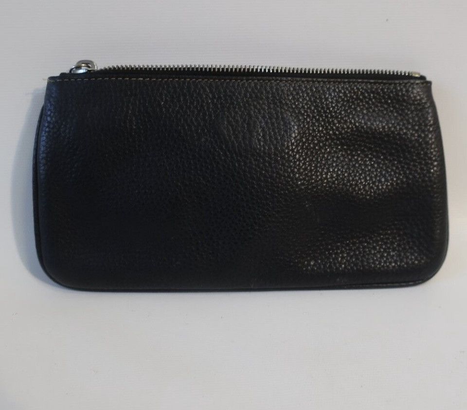 Fendi Authentic Womens Fendi Black Leather Clutch Wallet Size ONE SIZE - 10 Thumbnail