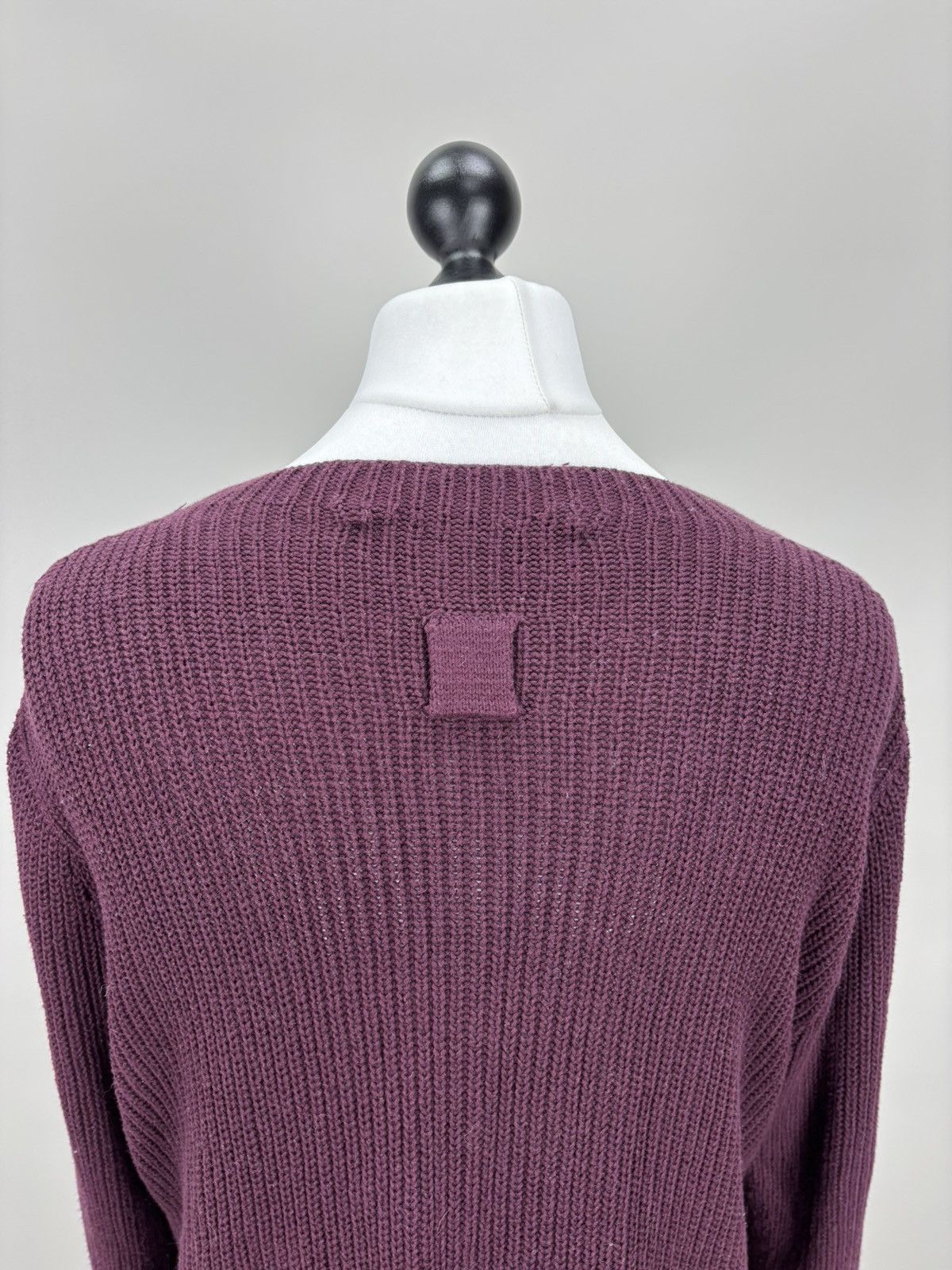 hannes roether Mens sweater Hannes Roether Size L Color Burgundy Size US L / EU 52-54 / 3 - 7 Thumbnail