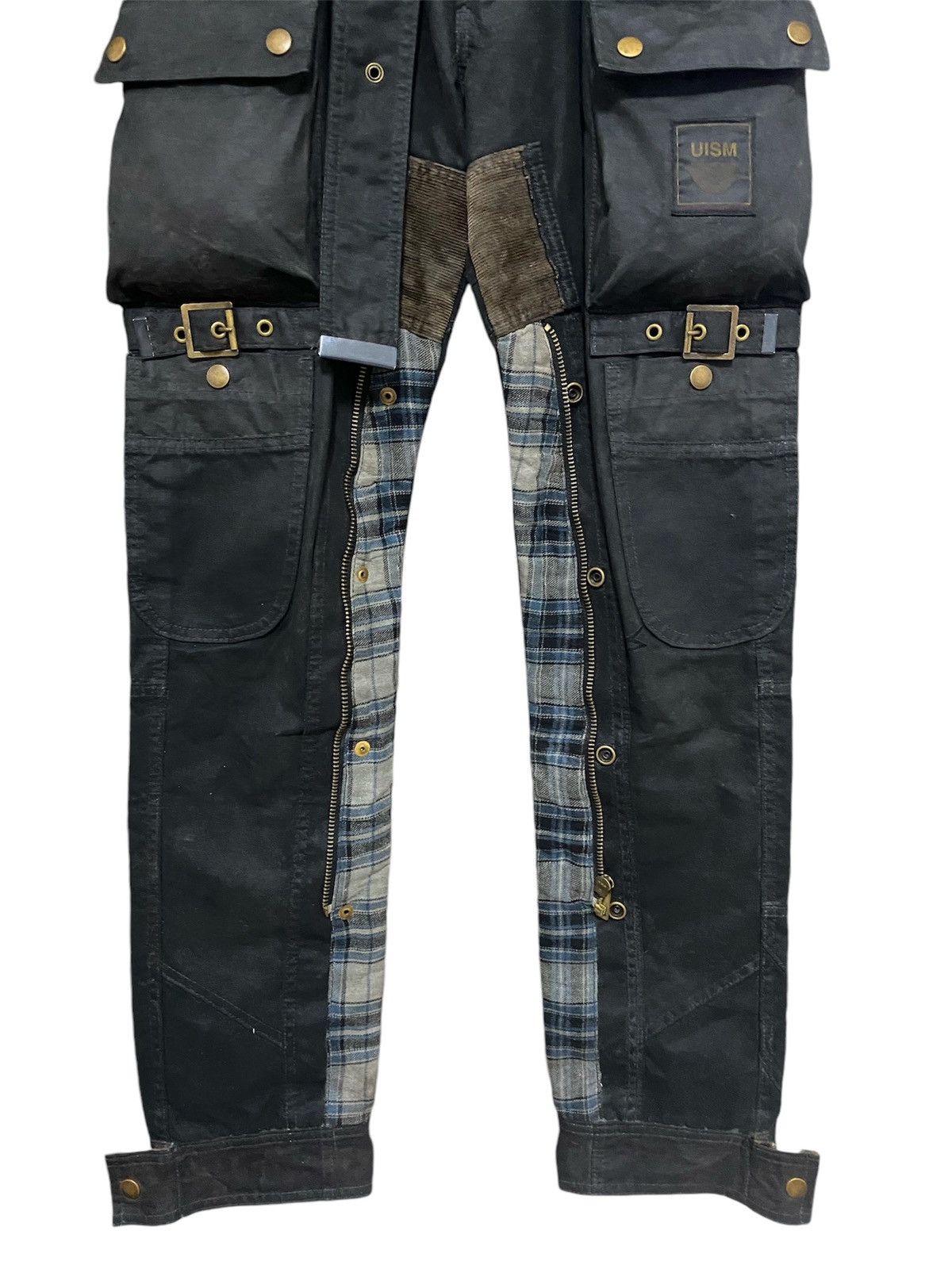 Undercover Vintage Undercover AW08 oiled waxed Cargo Bondage Pants Size US 30 / EU 46 - 6 Thumbnail