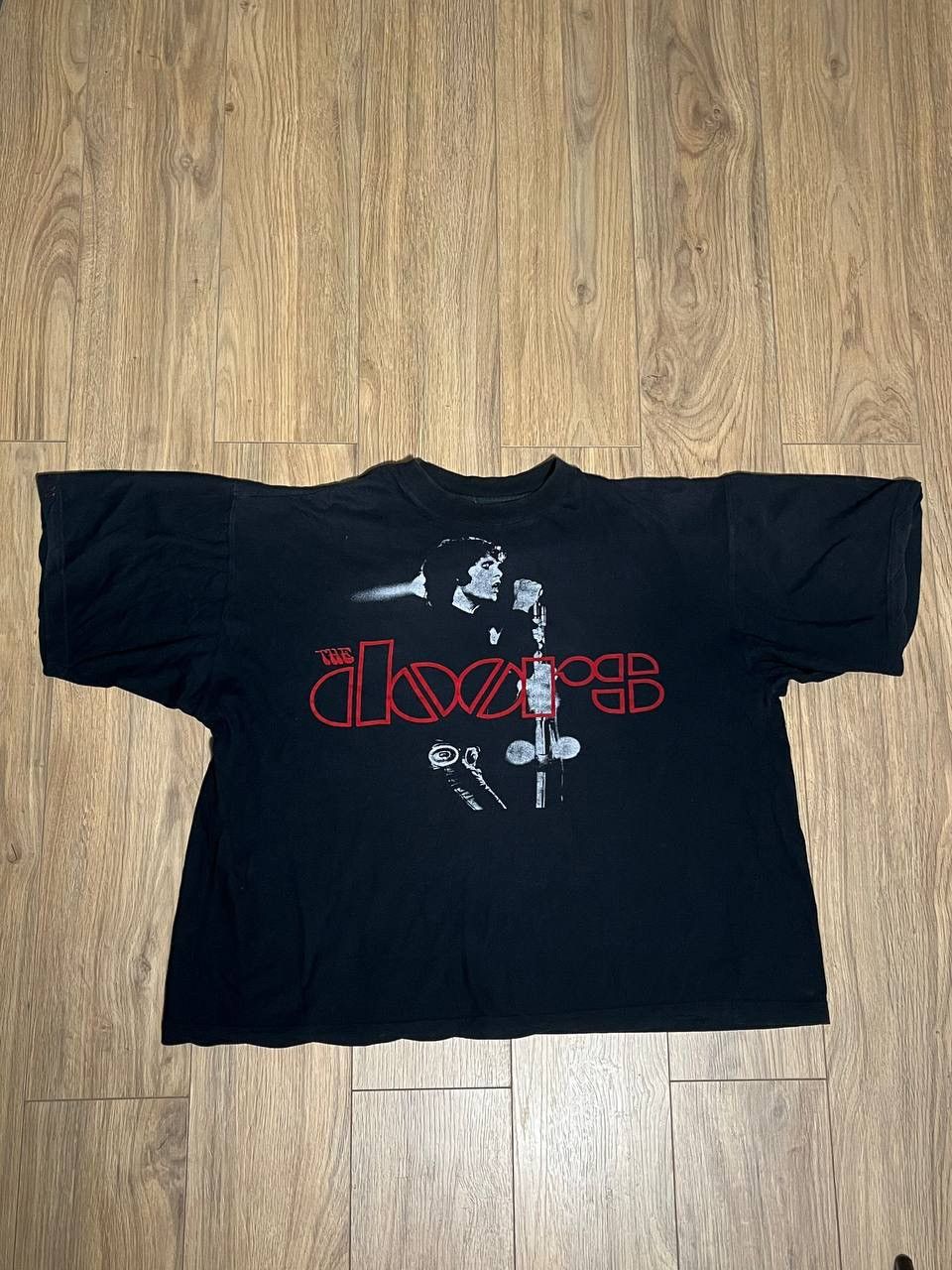 Band Tees × Vintage The Doors Vintage Rare T-Shirt Size US XL / EU 56 / 4 - 2 Thumbnail