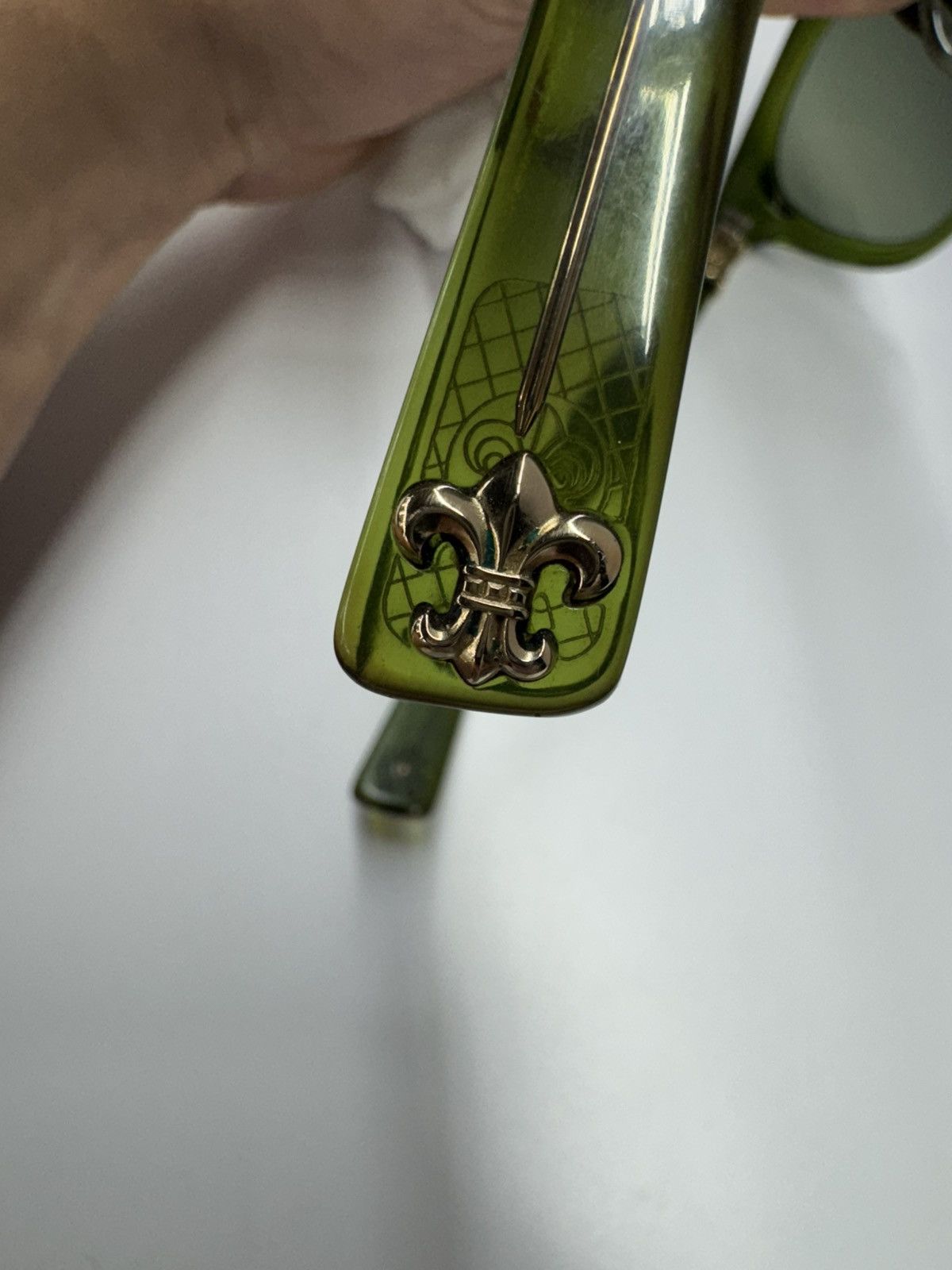 Chrome Hearts Chrome Hearts Fleur Glasses Penetranus Rex Size ONE SIZE - 14 Thumbnail