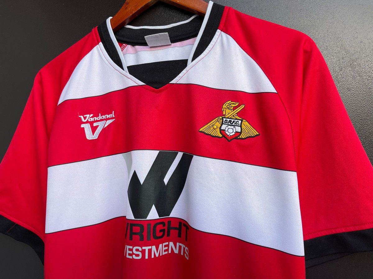 Nike Doncaster Rovers Shirt Large Red Vandanel Jersey 2009/2010 Size US L / EU 52-54 / 3 - 2 Thumbnail