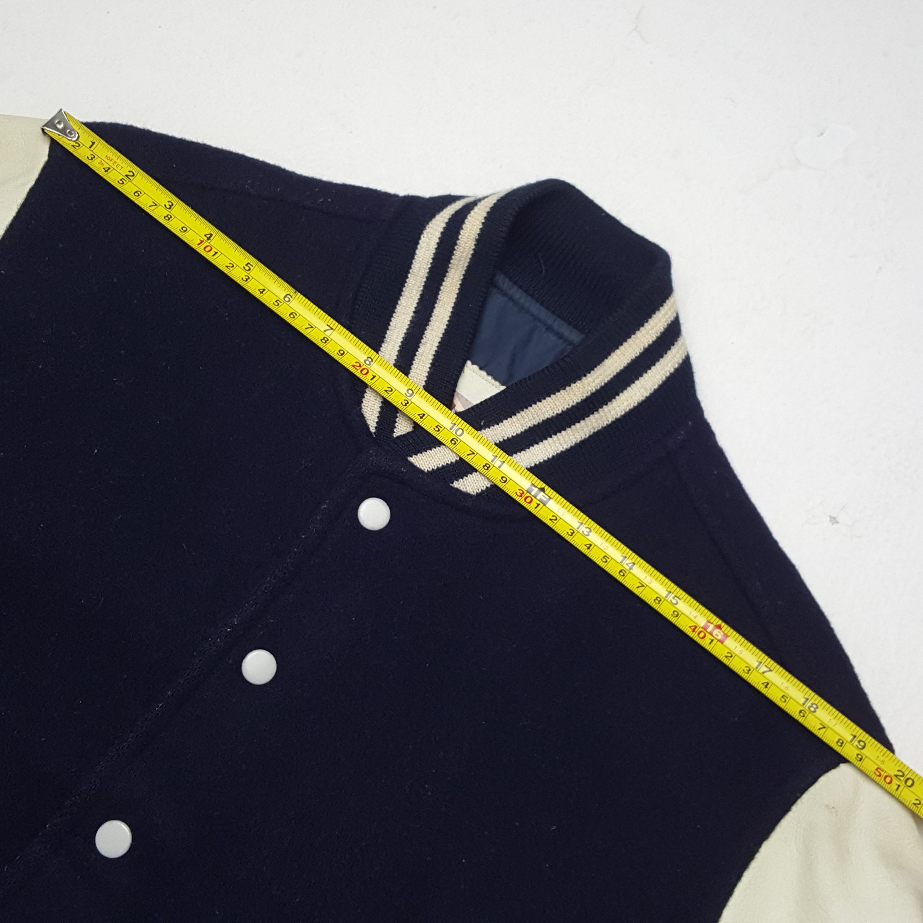 Daytona × Vintage Vintage Daytona Family Chiharu.K Japanese Varsity Jacket Size US L / EU 52-54 / 3 - 6 Thumbnail
