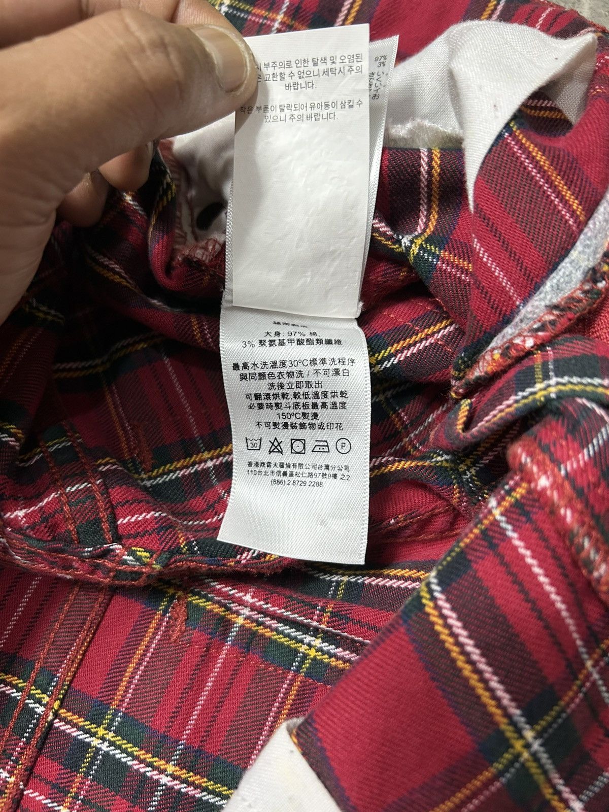 Denim & Supply Ralph Lauren Vintage Denim & Suplay Ralph Lauren Plaid Tartan Pants Size US 26 / EU 42 - 9 Thumbnail