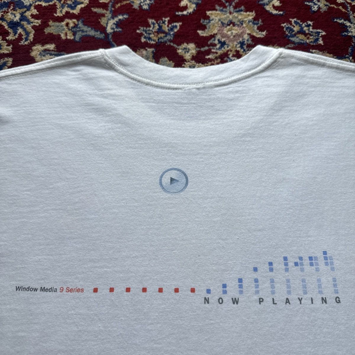 Microsoft Vintage 2000s Microsoft Windows Media 9 Series Promo tee y2k Size US L / EU 52-54 / 3 - 2 Thumbnail