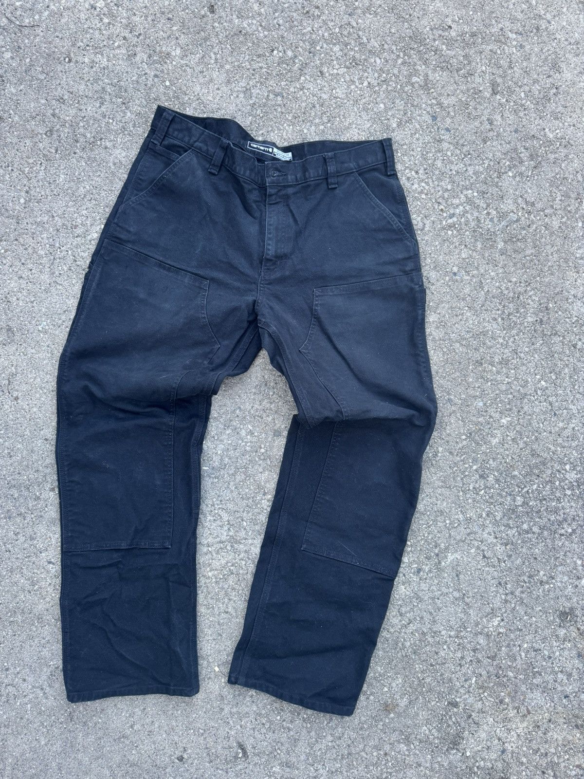 Carhartt Black Carhartt double knees Size US 38 / EU 54 - 2 Thumbnail
