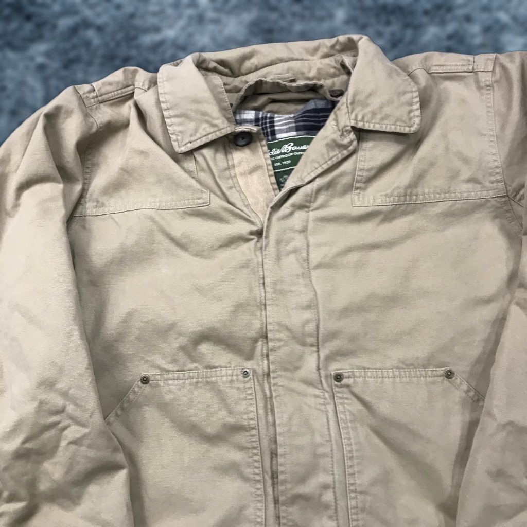Eddie Bauer VINTAGE Eddie Bauer Jacket Mens L Brown Barn Chore Coat Heavy Workwear Size US L / EU 52-54 / 3 - 1 Thumbnail
