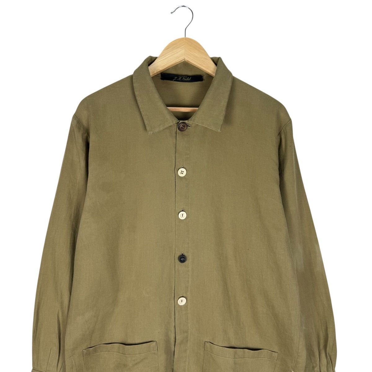 Archivio J.M. Ribot 🔥ARCHIVIO J M RIBOT ANTIQUE BUTTON SHIRT JACKET Size US S / EU 44-46 / 1 - 3 Thumbnail
