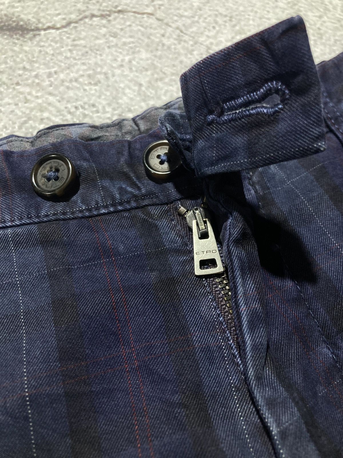 Etro 🇮🇹 Etro Made In Italy Casual Tartan Plaid Pants Luxury Size US 30 / EU 46 - 8 Thumbnail