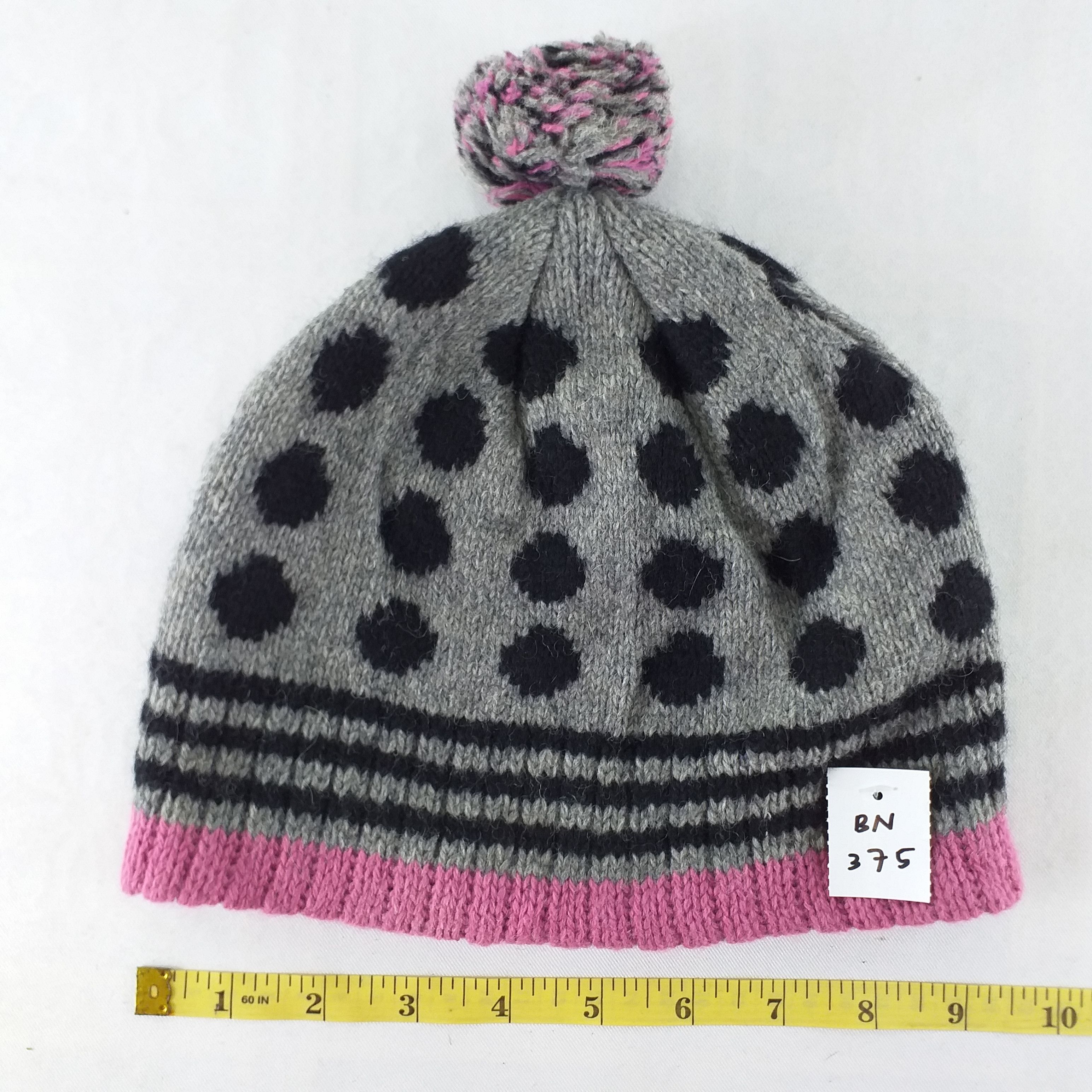 Japanese Brand Polka Dot Snow Cap Hat Beanie -BN375 Size ONE SIZE - 5 Thumbnail
