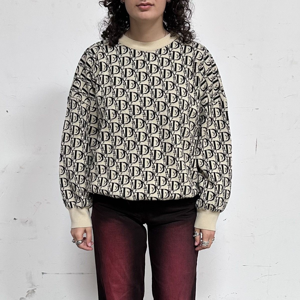 Vandy The Pink Dior Collab Knit