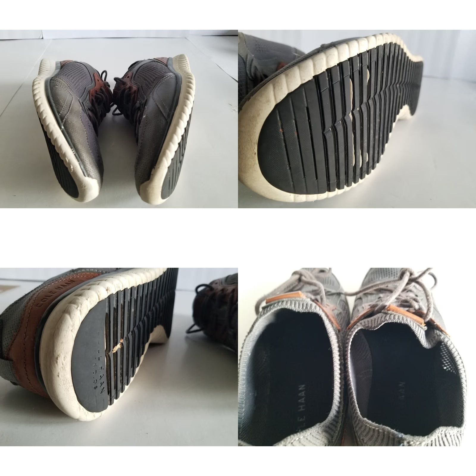 Cole Haan Cole Haan Men's Grand Motion Crafted Sneaker Size 9M Gray Stitchlite Casual Rubber Upper Synthetic Breathable Zerogrand 194736197285 C33186 Size US 8 / EU 41 - 8 Thumbnail