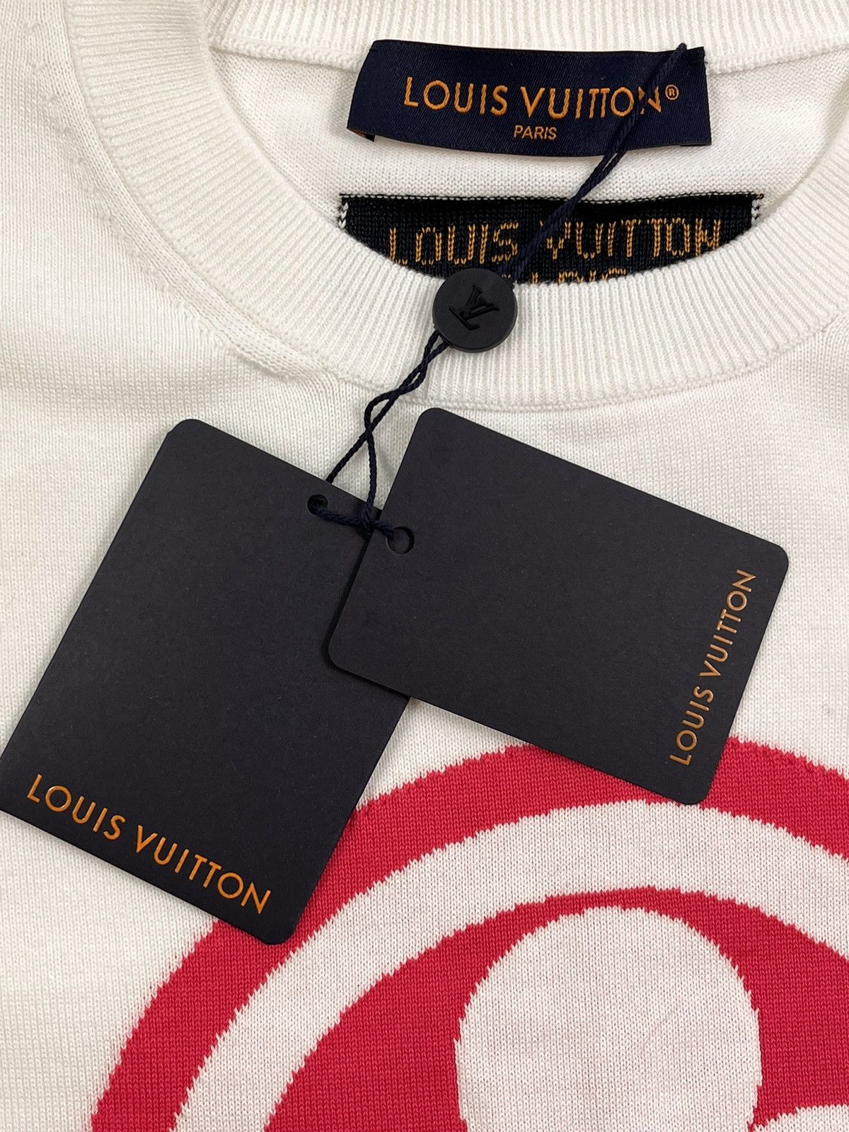 Louis Vuitton PINK LOGO T-SHIRT Size US L / EU 52-54 / 3 - 5 Thumbnail